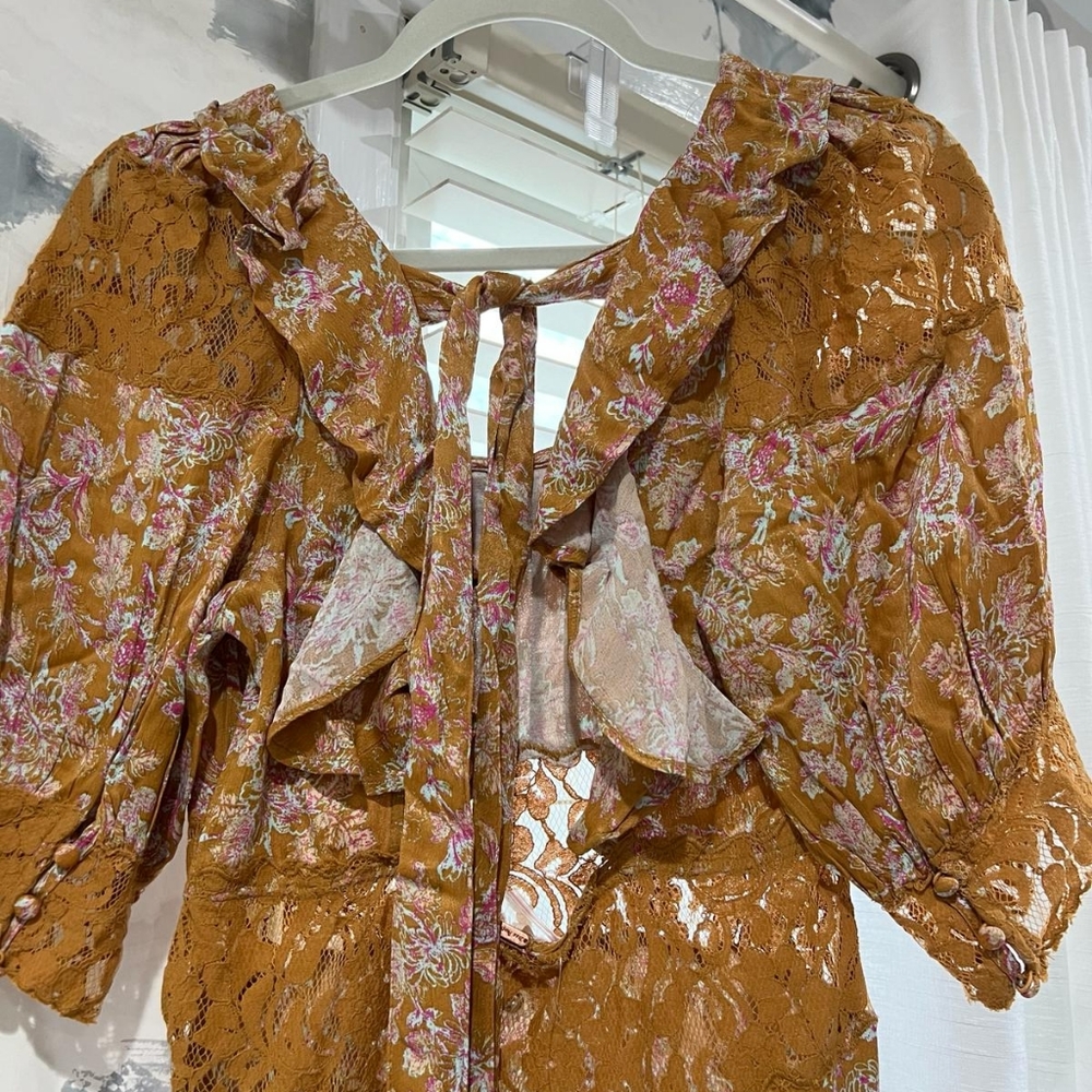 Free people mini Dress,size10 - Picture 4 of 5